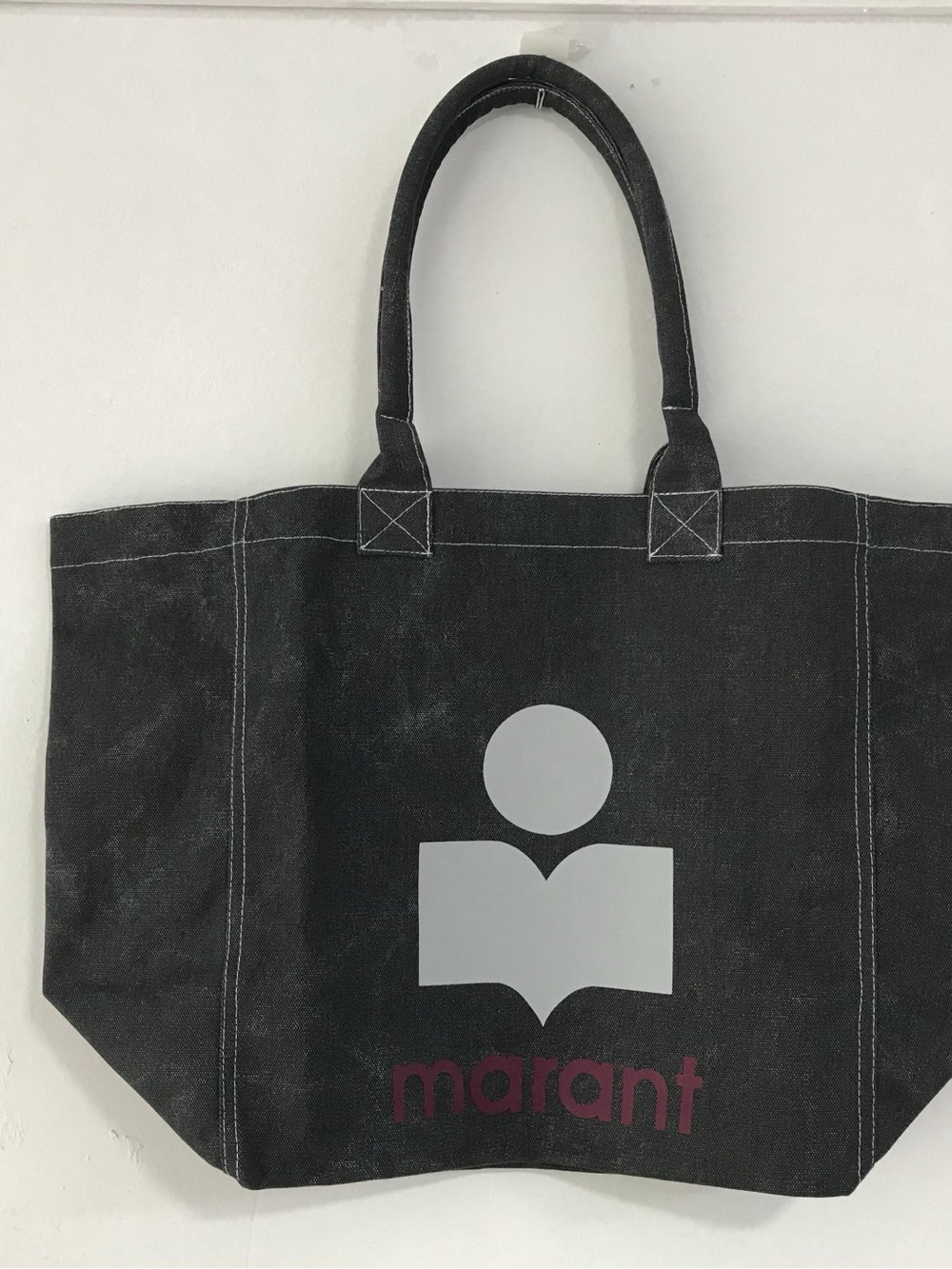 Isabel Marant YENKY LOGO DENIM Tote Bag